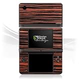 Design Skins for Nintendo DSi XL - Makassar Holz Design Folie