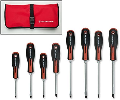 Spectris Tool | Combination Screwdriver Set w/ Pouch, 8-Pc