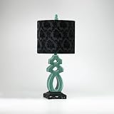 Gallery Table Lamp in Turquoise Glaze