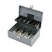 SPR15507 - Cash Box, 5 Compartments, 11-3/8x7-1/2x3-3/8, Gray
