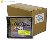 MAM-A Gold - DVD-R ( G ) - 4.7 GB 8x - gold - jewel case - storage media