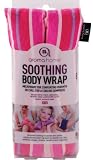 Aroma Home Body Wrap - Microwaveable Wheat & Lavender Leaf - Pink Stripe