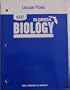Holt Biology Florida (Lesson Plans)