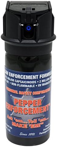 Pepper Enforcement 2 oz. Fogger Pepper Spray & Metal Clip Holster