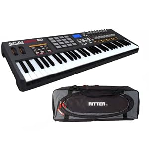 Akai MPK61 Keyboard Controller Bundle by