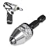 Keyless Conversion Chuck for Impact Driver - 1/8" Capacity