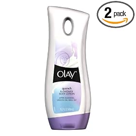 Olay Quench In-Shower Body Lotion, 15.2 Ounce (Pack of 2)