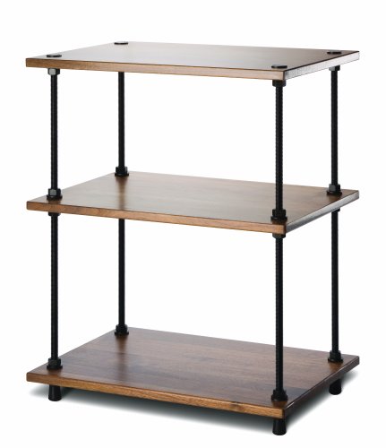 Salamander Designs A3/W Archetype 3-Shelf Audio Stand (Walnut)