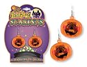 Fear Gear Halloween Flashing Pumpkin Earrings