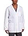 Dickies Mens Coat White Lab Coat With 4 Pockets and Three Button Closure - 81404