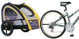 InStep Quick N EZ Bicycle Trailer (Gold/Gray/Black)