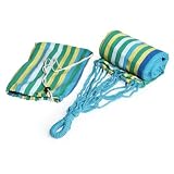 St. Tropez Blue Stripe Hammock in Carry Bag