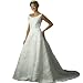 Wedding Dress Gown - Bridal Gown, Informal Bridal Gown, Ball gown by Sean Collection (B8032) White 4