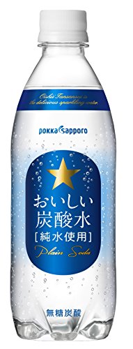 ポッカサッポロ おいしい炭酸水 500ml&times;24本