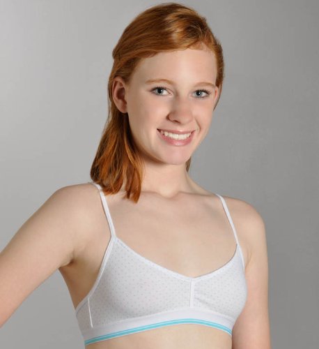 Maidenform Girl 2 Pack of Shirred Front Crop Bralettes (H2102)