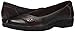 Clarks Women's Pegg Abbie Flat, Brown Leather, 7 M US