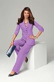 metrostyle Convertible Collar Pantsuit