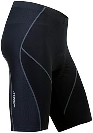 Outdoor Manager-Mens Cycle Bike Padded Shorts Breathable And CoolMax Compression Shorts XXL (Waist:37"-39")