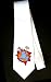Party Decoration Necktie with explosion, earthquakes, armagedden, end of the world, globe, tornadoes, storms, world, earth