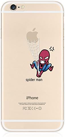 Iphone 6s Case,senior Slim and Flexible Soft Silicone Lovely Protective Sleeve Iphone6 (2014) / 6s (2015) (spiderman)