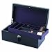Wolf Designs Men's Vicci Collection Small Black Valet Case #358461