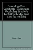 Cambridge first certificate reading and vocabulary