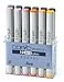 Copic Markers 12-Piece Sketch EX-2 Set