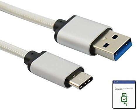 USB Type C Cable, ZipC 6.6 Ft (2M) Hi-Speed USB 3.0 (5 Gbps). Charge &amp; Sync Cable for LG G5, Nexus 6P 5X, Lumia 950 950XL, New Apple Macbook 12 inch and All Type-C Devices has 56k Ohm Resistor