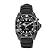 Seiko Men’s SKA427P2 Kinetic Stainless Steel Black Rubber Strap Watch