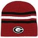 Georgia Bulldogs Cuffless Slide Knit Hat Beanie