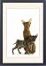 Framed Prints of Cat - adult Oriental Cinnamon with Oriental Tortie kitten from Ardea Wildlife Pets 416dESaiV6L. SL75 And were back!