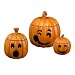 Grasslands Road Pumpkin Patch Jack o Lantern Tealight Holder Set, Three Styles