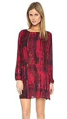 Snake Print Crepe/Polyester  Dress