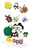 Disney 3D Embellished Vintage Christmas Sticker MICKEY MOUSE IN CHIMMEY For Scrapbooking, Card Making & Craft Projects