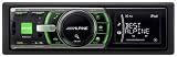 Review Alipne Electronics iDA-X300 / Alpine IDA-X300 Media Receiver USB iPod Connection RDS Remote Control Ready Green Illumination