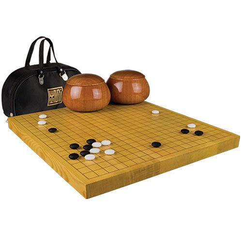 1-1/8'' Joined Shin-Kaya Spruce Go Game Table Board