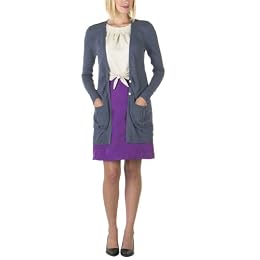 Richard Chai For Target® Long Cardigan and Colorblock Tie-Front Dress Look : Target from target.com