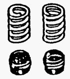 Danco Perfect Match 80686 VA-2 Seats And Springs For Valley Single-Handle Faucet