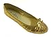 Shoes8teen Womens Sequin Ballet Flat