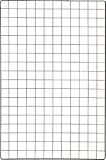 TRUSCO(トラスコ) 棚用ディスプレイネット 金具付 600X900 黒 TN6009