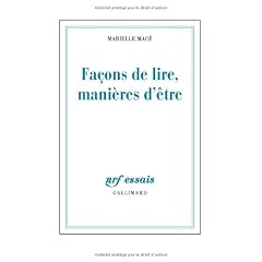 Fa�ons de lire, mani�res d'�tre