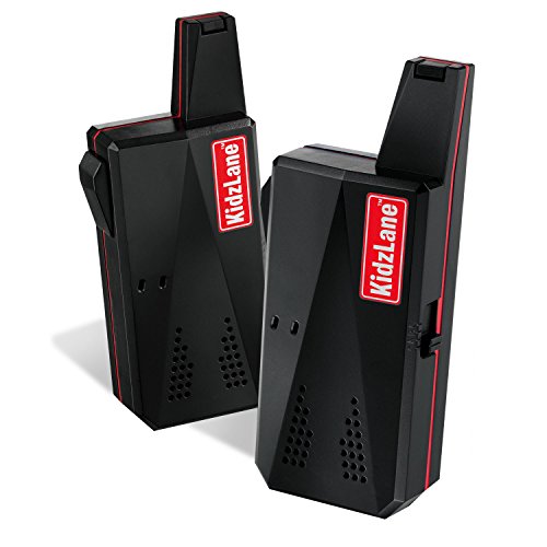 Kidzlane kids walkie talkies (black) durable, easy to use and kid…