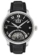 Men's Masterpiece Jours Retrograde Big Date Automatic Stainless Black Crocodile