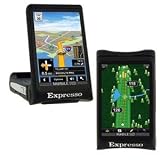 Expresso, Auto/Golf GPS with multimedia (Catalog Category: Navigation / Handheld GPS Units)
