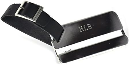 Personalised Silver Plate Luggage Tag