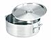 Crestware Extra Heavy Weight Aluminum Brazier with Pan Cover, 5 Quart