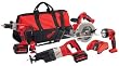 Milwaukee 0928-29 28-Volt V28 Lithium-Ion Cordless 4-Tool Combo Kit