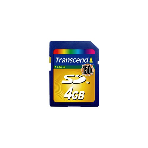 Childrens Toyshop  Electronics : Transcend TS4GSD150 4GB 150X Secure Digital Card