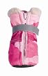 PINK - X-SMALL - Camo Oxford Dog Boots