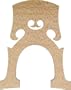 The String Centre Aurolar Hard Maple Cello Bridges, 4/4 Somewhat Flecked-French